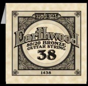 Струна для гитары 038 Earth wood Ernie ball