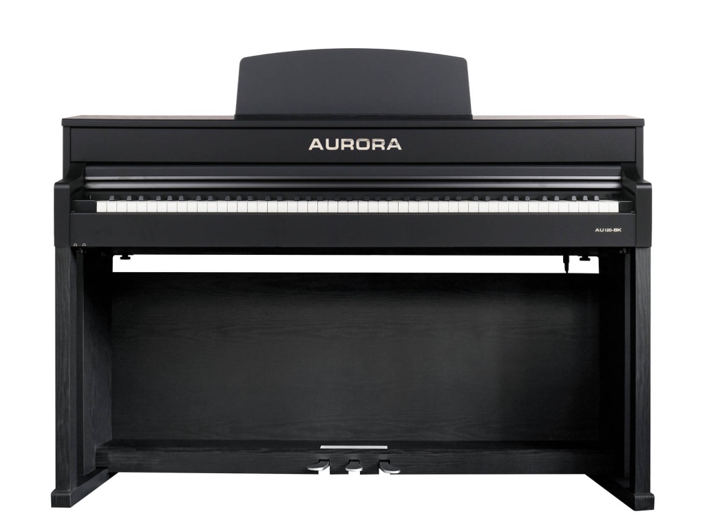 AU120-BK Цифровое пианино, черное, Aurora