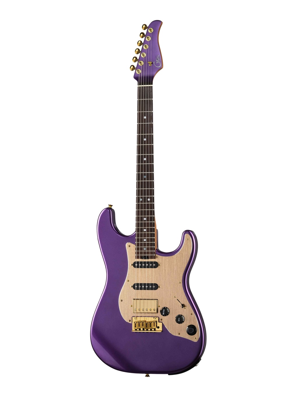 S900-Standard-900-650-PPR Электрогитара с встроенным процессором, фиолетовая, GTRS