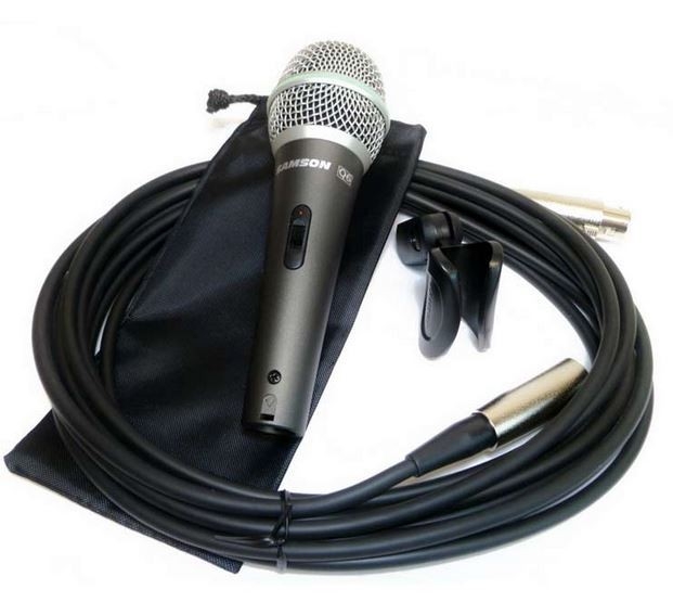 Q6 CL вокальный супер кардиоидный динамический микрофон, диапазон 50 гц-15кгц, SPL 134 dB, с микр. к