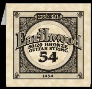 Струна для гитары 054 Earth wood Ernie ball