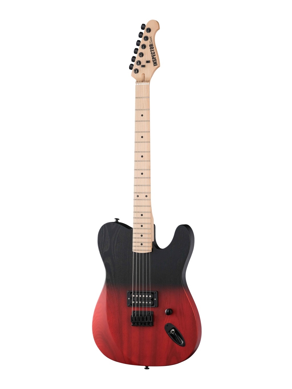 TT-3-red-black Электрогитара, красная/черная, Inspector