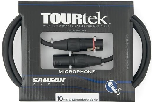 TM10 микрофонный кабель с разъемами XLR (Neutrik), длина 3 метра