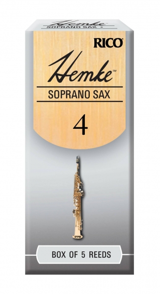 Трости сопрано сакс. Hemke, 4 (5шт) 