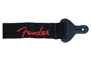 FENDER BLACK/RED LOGO