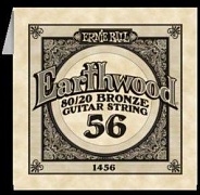 Струна для гитары 056 Earth wood Ernie ball
