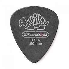 DUNLOP 488R.60 Tortex Pitch Black Standard