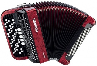 HOHNER Nova III 96 Red (C-STEPPED)