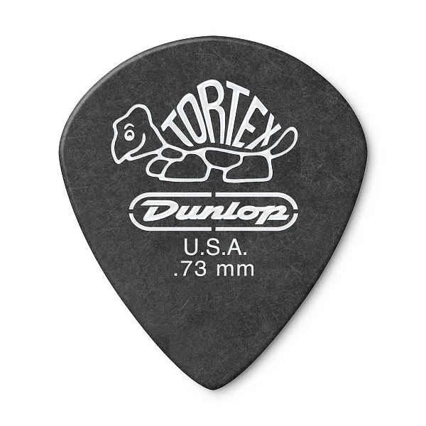  DUNLOP 482R.73 Tortex Pitch Black Jazz III