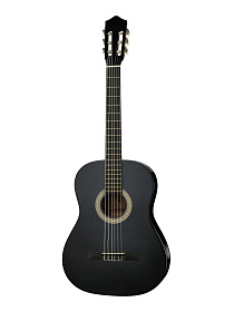 GP-C40-39-BK Классическая гитара 4/4, черная, Grape