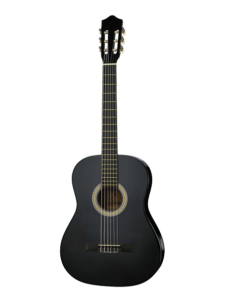 GP-C40-39-BK Классическая гитара 4/4, черная, Grape