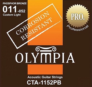 OLYMPIA CTA1152 Coated 80/20 Bronze Wound 11-52