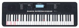 IK110-BK Синтезатор, 61 клавиша, с подсветкой, Medeli