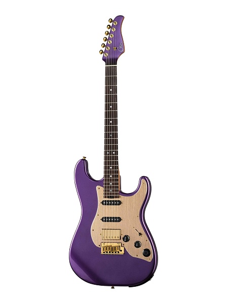 S900-Standard-900-650-PPR Электрогитара с встроенным процессором, фиолетовая, GTRS