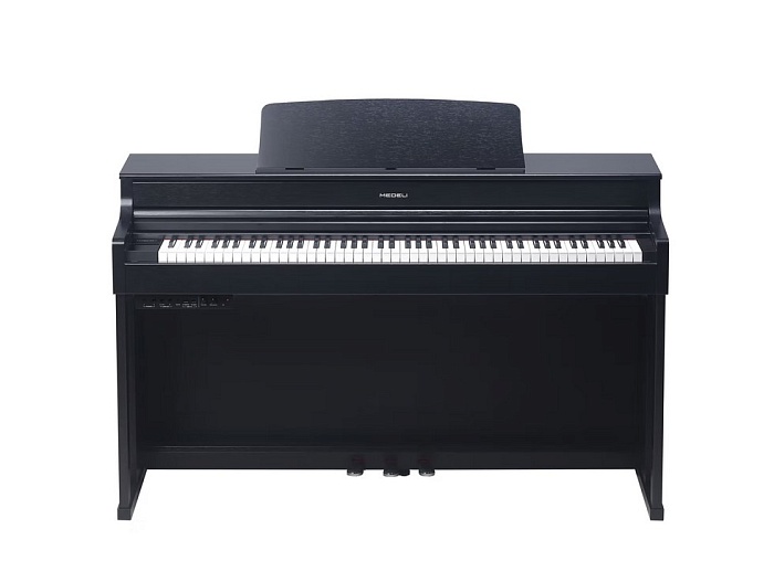 UP405E-PVC-BLACK Цифровое пианино, черное, Medeli
