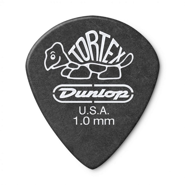  DUNLOP 482R1.00 Tortex Pitch Black Jazz III