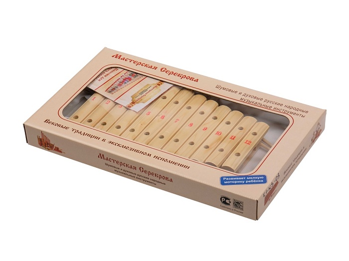 Ксилофон Мастерская Сереброва MS-K1-KS-08
