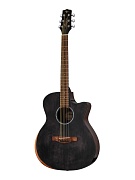 MGC-01 Акустическая гитара, с вырезом, серая, Magna