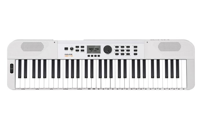 NEK-110-WH Синтезатор, 61 клавиша, автоаккомпанемент, белый, Nux