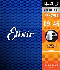 ELIXIR 12027 NANOWEB Custom Light 9-46