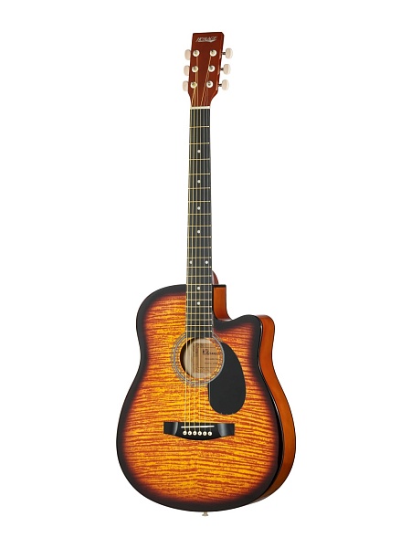 LF-3800CT-SB Фольковая гитара вырез HOMAGE