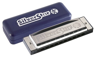 HOHNER M5040867 Silver Star 504/20 G Richter Diatonic