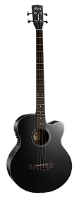 CORT AB850F-BK-BAG Acoustic Bass Series