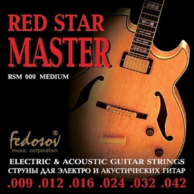  Fedosov RSM009 Red Star Master Medium