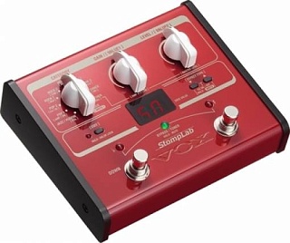 VOX STOMPLAB 1B процессор эффектов для бас гитар, 100 заводских и 20 пользовательских пресетов, 60 т