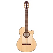 Rosa-Luna-RL-T-w/bag Rosa Luna Flamenco Series Классическая гитара, со звукоснимателем, Kremona