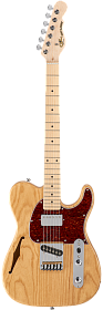 G&L Tribute ASAT Classic Bluesboy Semi-Hollow Natural Ash MP