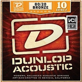 DUNLOP 80/20 Bronze Extra Light DAB1048