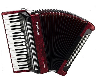 HOHNER Bravo III 120 Red