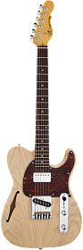 G&L Tribute ASAT Classic Bluesboy Semi-Hollow Blonde Jatoba