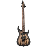 KX507MS-Pale-Moon-NBB KX Series Электрогитара мультимензурная 7-струнная, черная, Cort