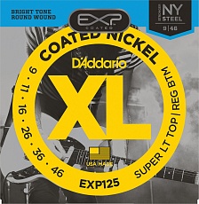 D`Addario EXP125 COATED NICKEL Super Light