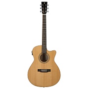 JMFSA300CEQ Электро-акустическая гитара SA300CEQ, цвет натуральный, Prodipe