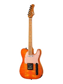 S-G27-HB Электрогитара, желтая, Luxars