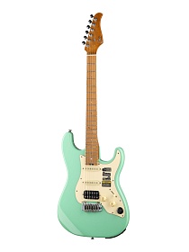 P801-Professional-801-GR Электрогитара с встроенным процессором, зеленая, GTRS