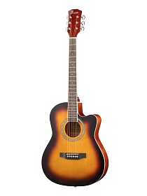 FFG-3039-SB Акустическая гитара, с вырезом, санберст, Foix