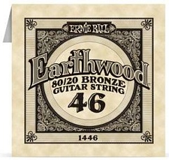 Струна для гитары 046  Earth wood Ernie ball