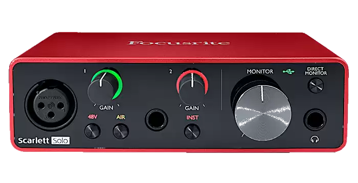 FOCUSRITE Scarlett Solo 3rd Gen купить недорого в музыкальном