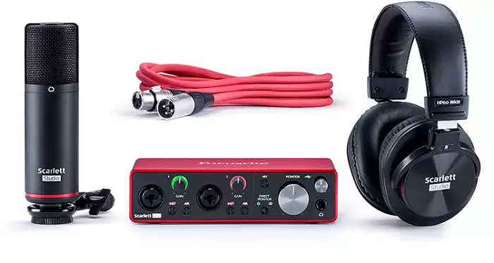 FOCUSRITE Scarlett 2i2 Studio 3rd Gen купить недорого в