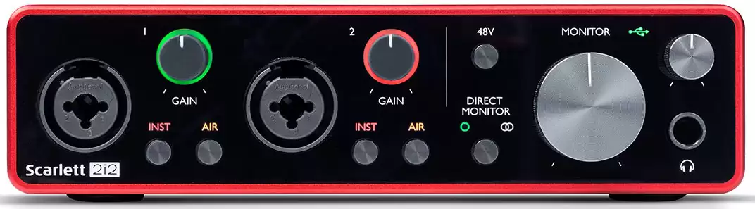 FOCUSRITE Scarlett 2i2 Studio 3rd Gen купить недорого в