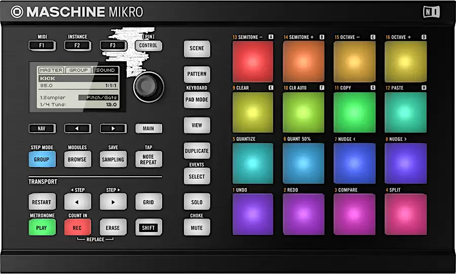 NATIVE INSTRUMENTS MASCHINE MIKRO MK2 BLK
