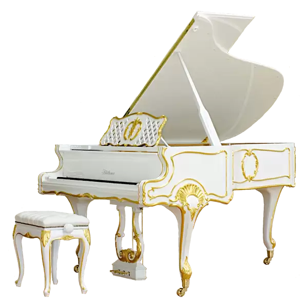 BLUTHNER Model 6 Louis XIV белый