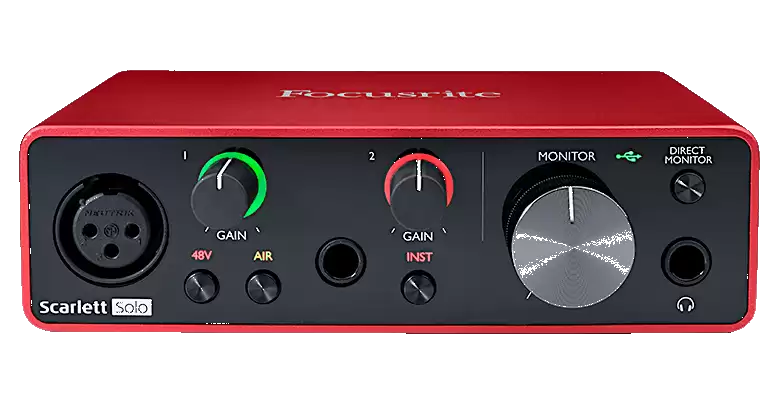 Okinawa Prefecture Focusrite Scarlett Solo 250 Ohm Headphones
